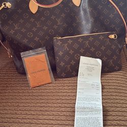 LV Neverful bag ;Meet today or tomorrow only come quick or ship!!)