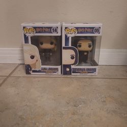 Luna Lovegood And Severus Snape Funko Pops