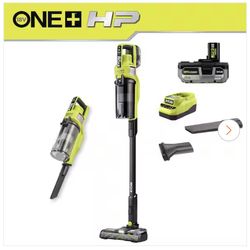 RYOBI ONE+ HP 18V Cordless Pet Stick Vacuum Cleaner Kit with 4.0 Ah HIGH PERFORMANCE Battery and Charger