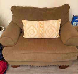 Small cushion love seat