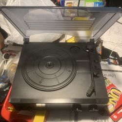 Seeying Bluetooth Record Player Turntable 33/45/78 RPM Built-In Speakers