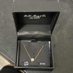 10KT Diamond Necklace 