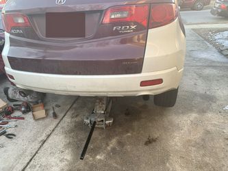 Acura RDX rear Bumper And Reinforcement