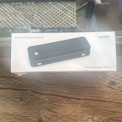 Jadens Portable Wireless Printer with paper