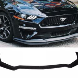 Fits 18-22 Ford Mustang GT Style Front Bumper Splitter Lip Unpainted PP