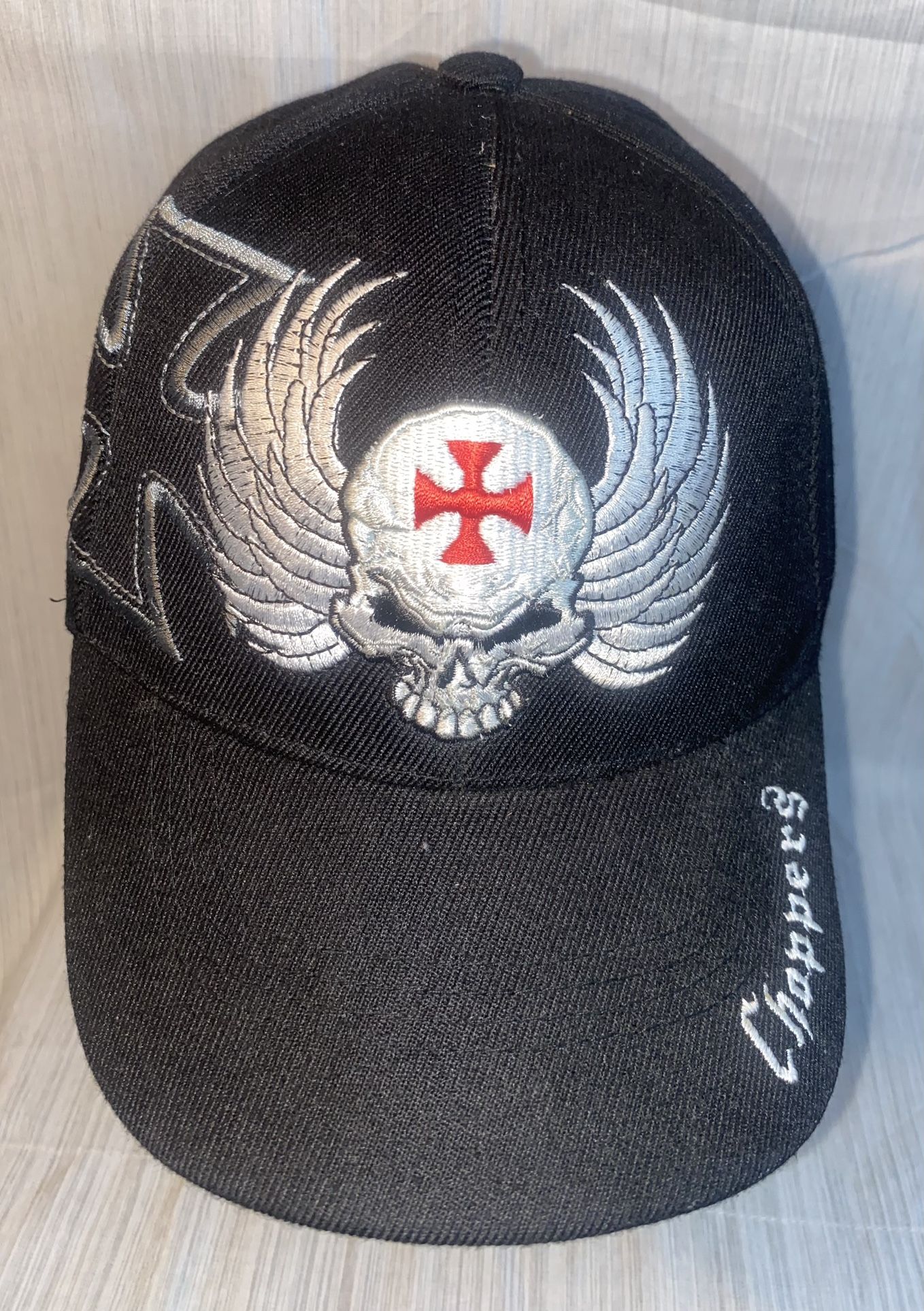 Choppers Motorcycle Black SnapBack Cap