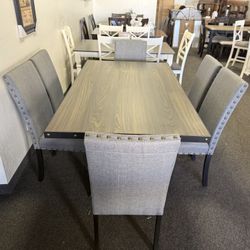 Dining Table With 6 Chairs 
