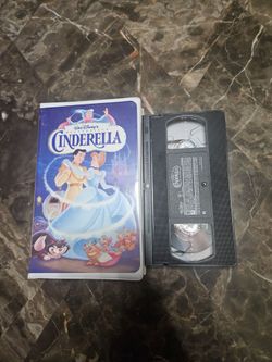 Cinderella VHS Walt Disney Masterpiece Collection 1995