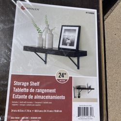 24 In Storage Shelves 