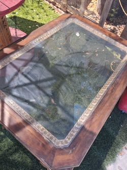 Glass table