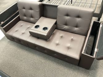 Small living futon