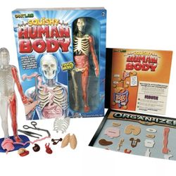 NEW - Great gift!  Human Body Game - fun and educational! Expensive! Craft