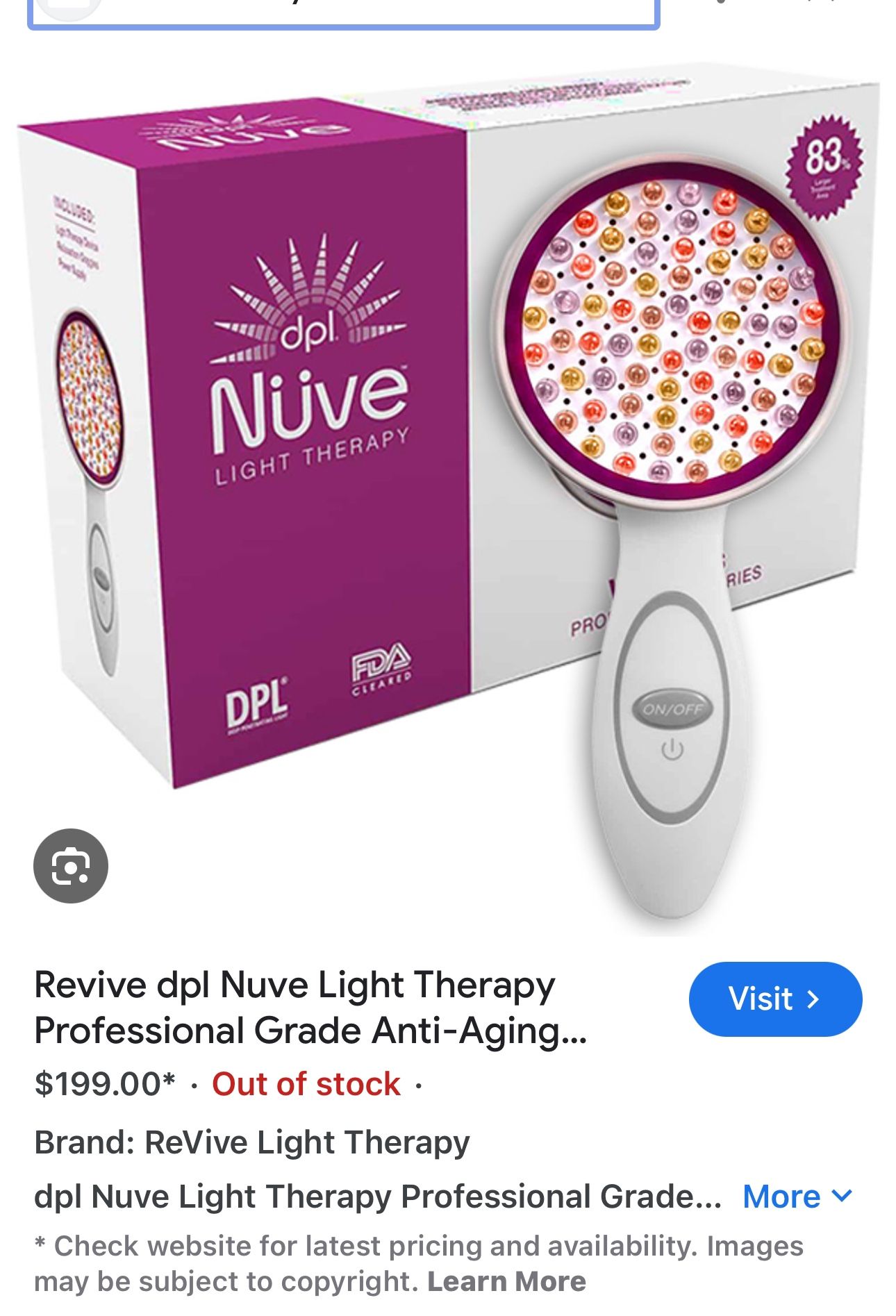 LED Light Therapy Wand