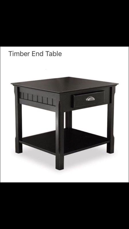 Timber en table set of 2