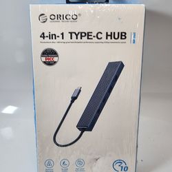 Orico 4 In 1 Type C Hub
