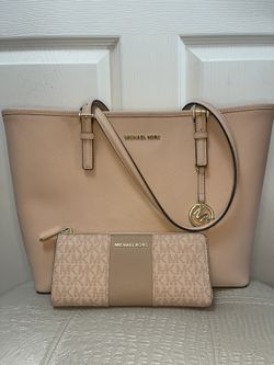 Michael Kors Rose gold Purse And Wallet