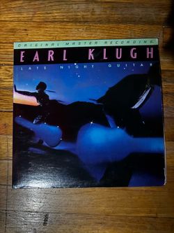 Earl Klugh - Late Night Guitar Mobile Fidelity pressing