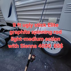 Ugly Stick Elite 9.0 Medium Light With Reel