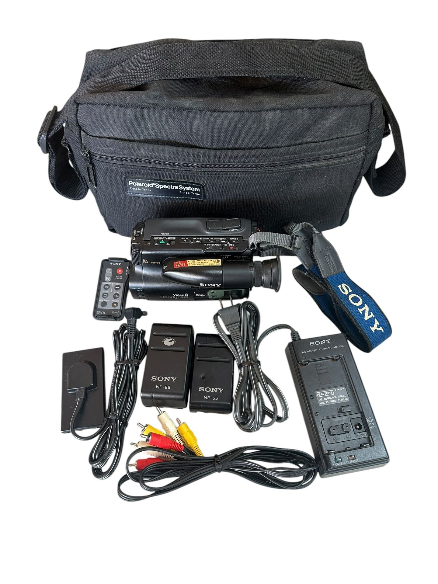Sony CCD-TR51 Handycam Video Camera Recorder w/ Battery & Charger - Parts/Repair