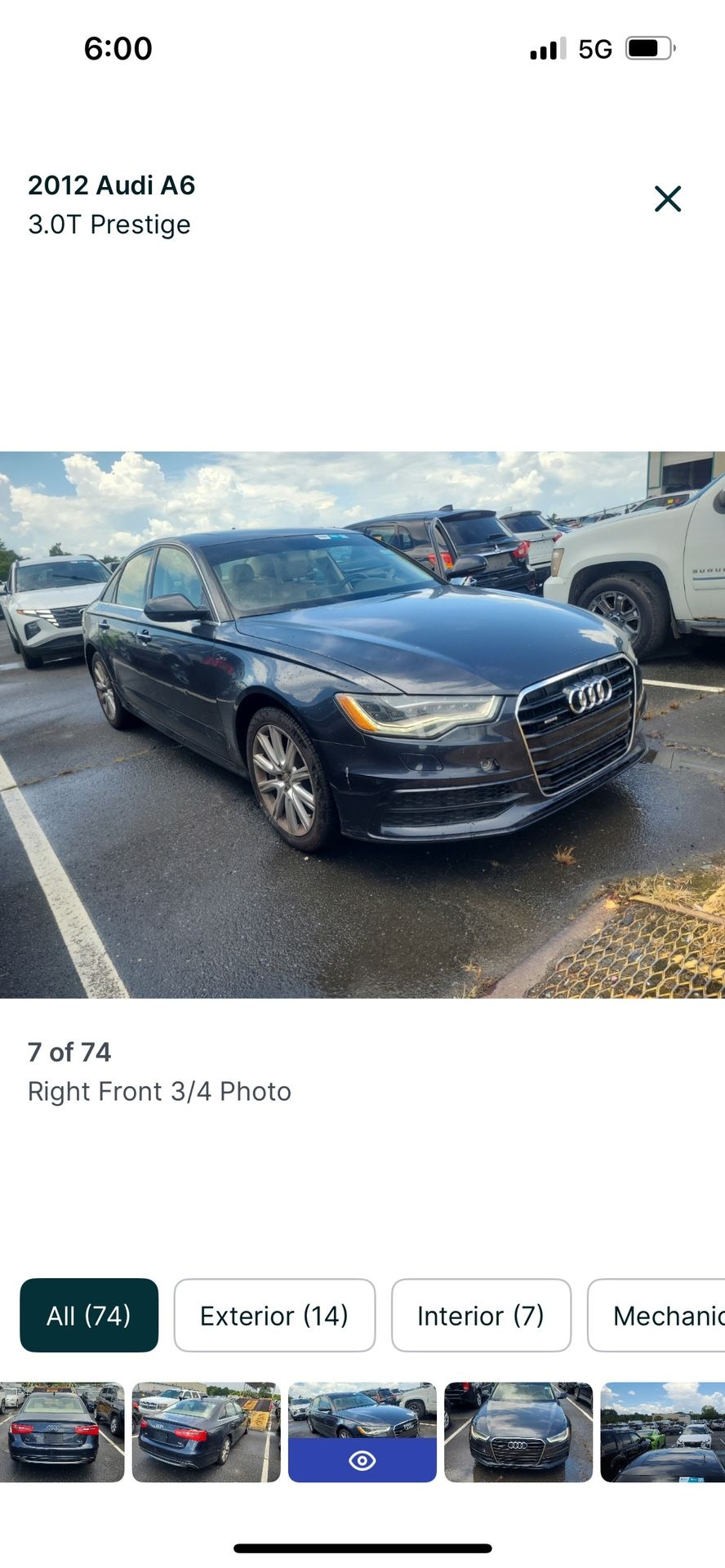 2012 Audi A6