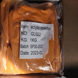 Orange  Acrylic Powder For Nails 1kg Package