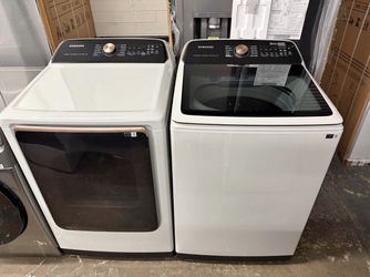 Samsung Washer And Dryer Electric Set 