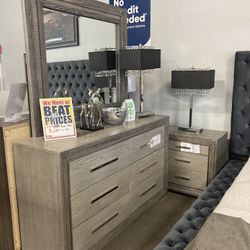 Dresser Mirror Nightstand ❤️🔥 $899