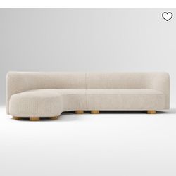 West Elm Laurent 2-piece Sofa, Like New