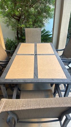 Outdoor patio furniture 6 seater