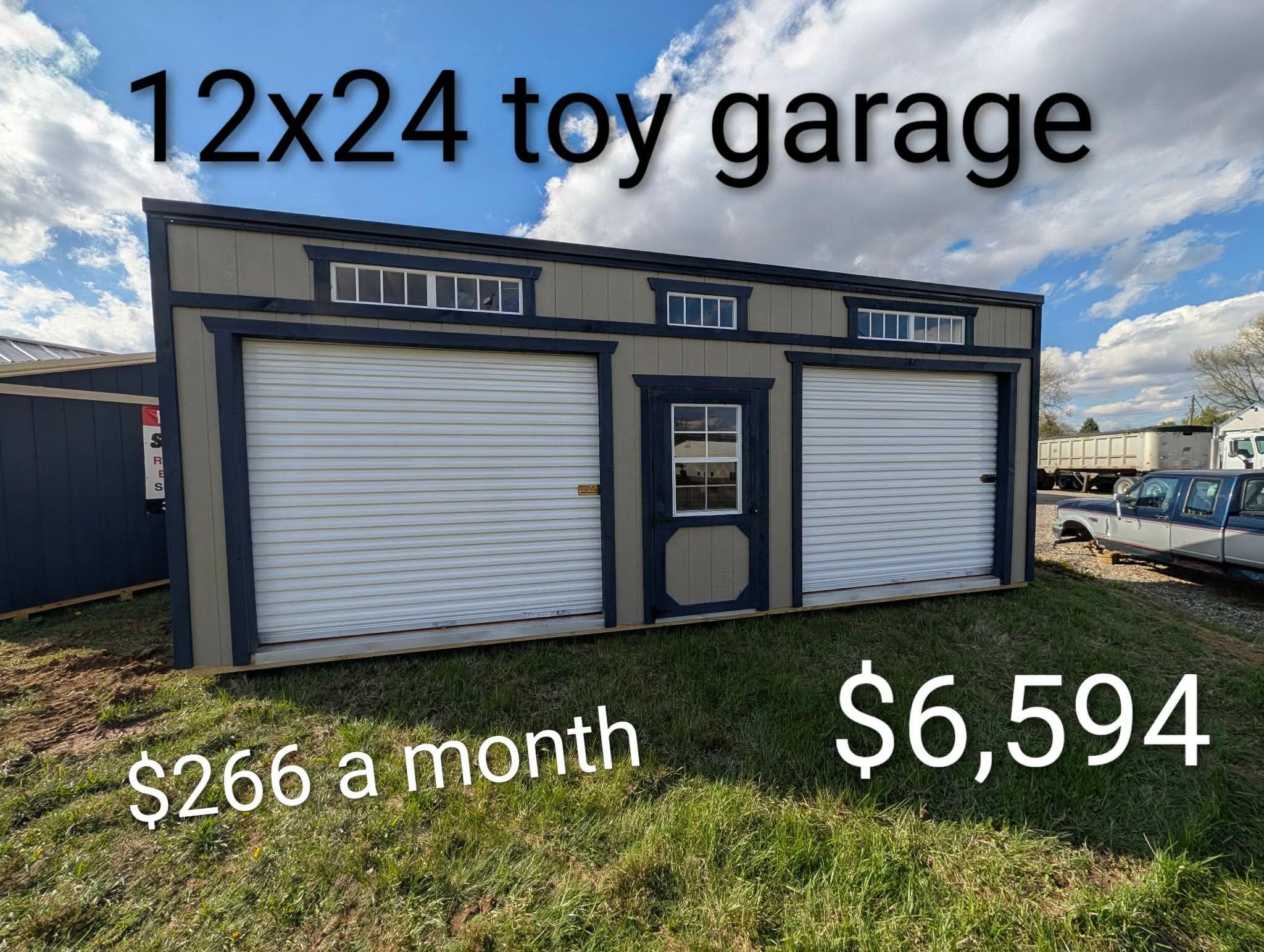 12X24 Toy garage