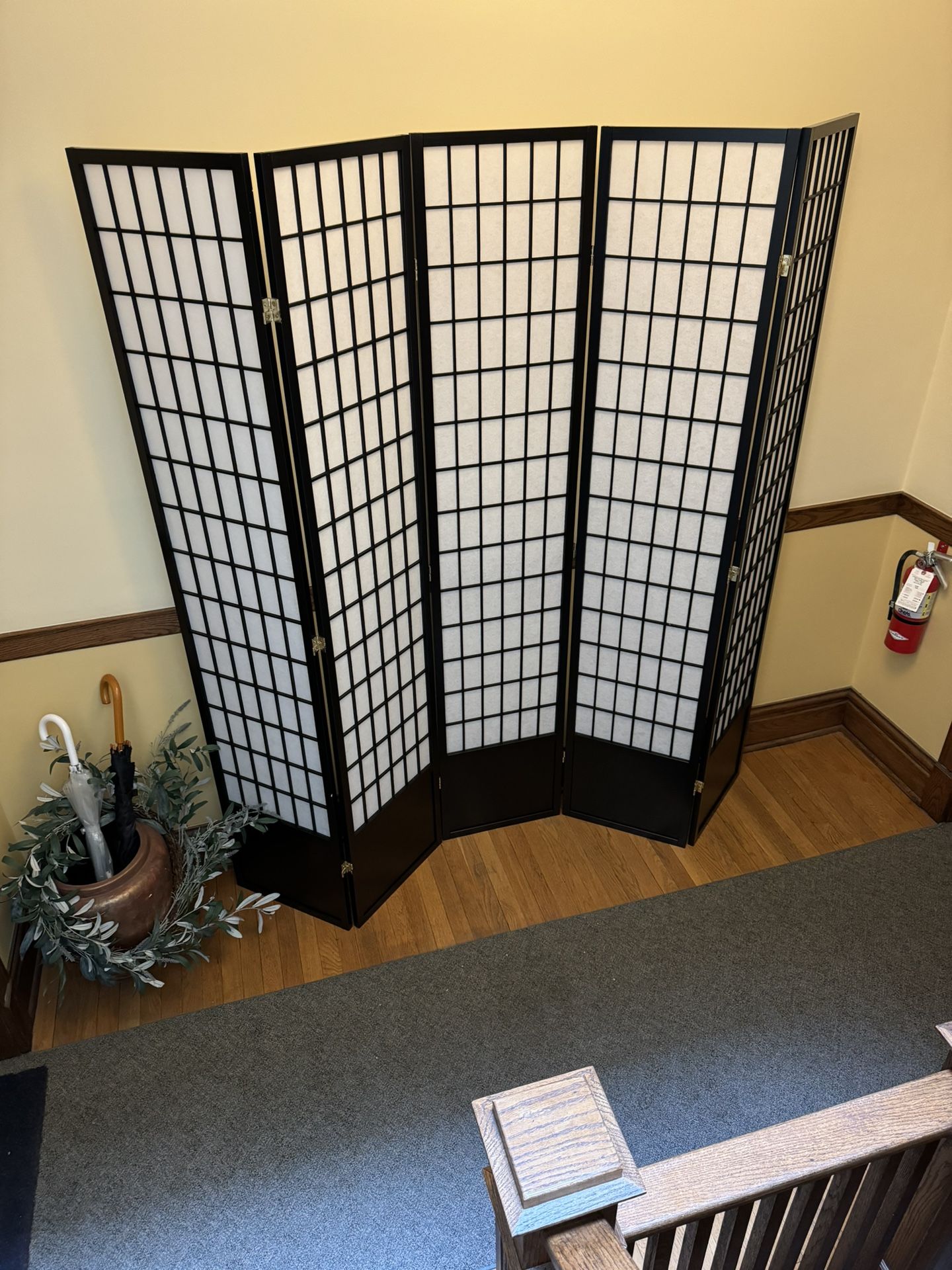 Japanese “paper” Divider Wall