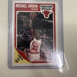 Michael Jordan 1989 Fleer Card