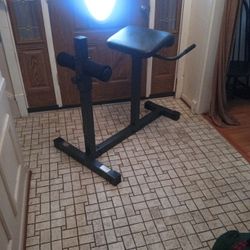 Marcy Adjustable Hyperextension Roman Chair 