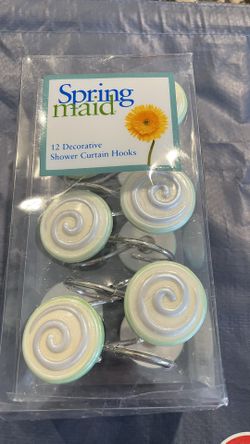 Swirl Shower Curtain Rings