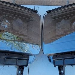 14-15 Gmc Sierra 15-17 Sierra 2500HD 3500HD Projector Headlights Luces Calaveras Micas Faros Focos Faroles Headlamps 