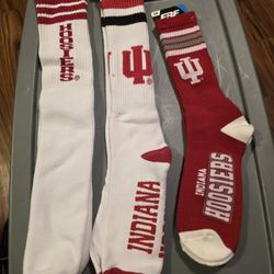 Indiana University Hoosiers Socks Headband And Wristbands 