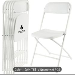Brand New 6 Pack Chairs $70