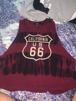 Muscle tank crop top