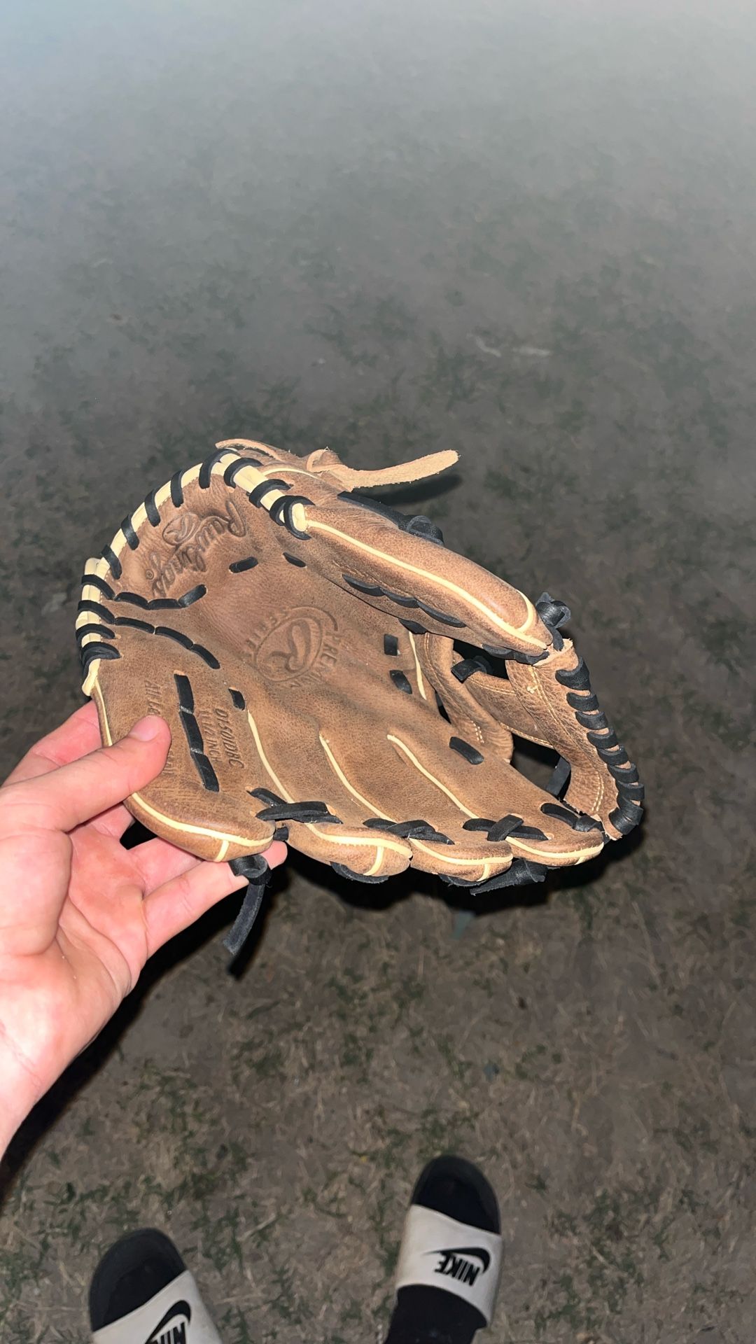 baseball left hand glove