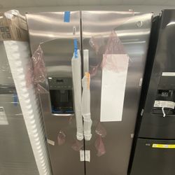 GE 36” Stainless Steel Side By side Refrigerator 