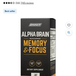 Alpha Brain  Half Price 