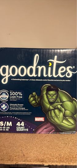 Goodnites Bedwetting Underwear S/M 44 Count