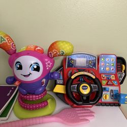 Bounce Toy And Driving Wheel 