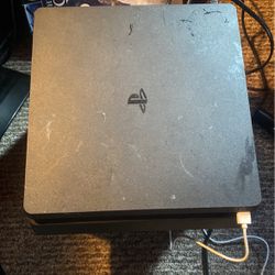 PS4 With Wires No Controller