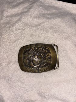 Vintage U.S. Marine Corps Belt Buckle