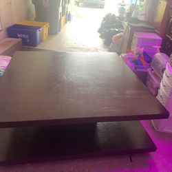 Dark Brown Coffee Table