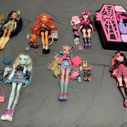 Monster High G3 Dolls Lot