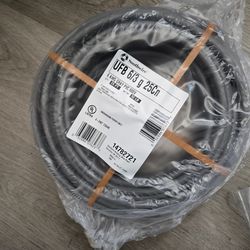 Gray stranded cu uf-b w/g wire 25ft