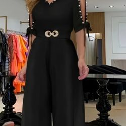 Ladies Xl Jumpsuit New Very Nice Will Fit Med-xl