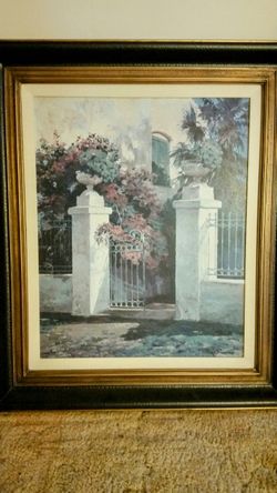 35x35  Antique Historic Frame